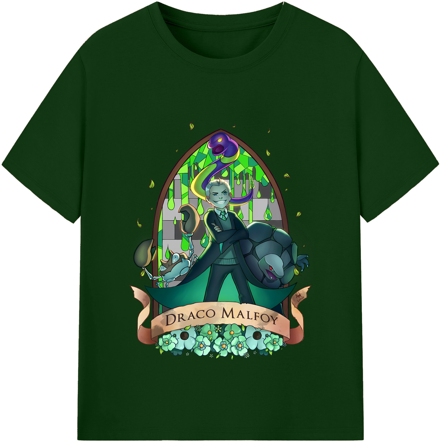 （画像用） Harry Potter ハリー・ポッターシリーズ 綿100％半袖Tシャツ（フロントプリント）